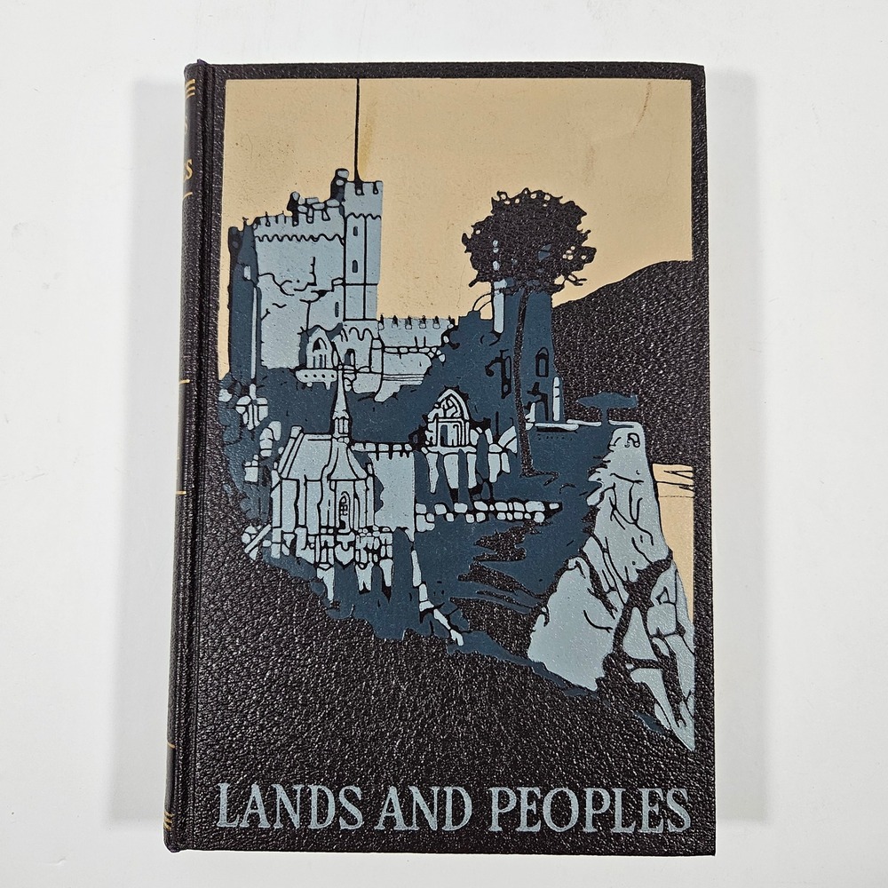 Lands and Peoples Vol II Baltic States Central Europe 1957 Grolier Society Book